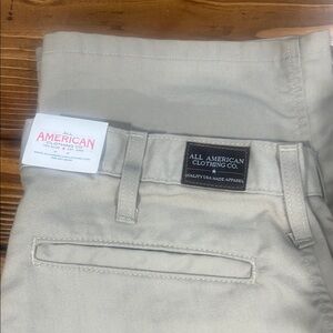 NWT Men’s All American Tan Khaki Pants - 34x30